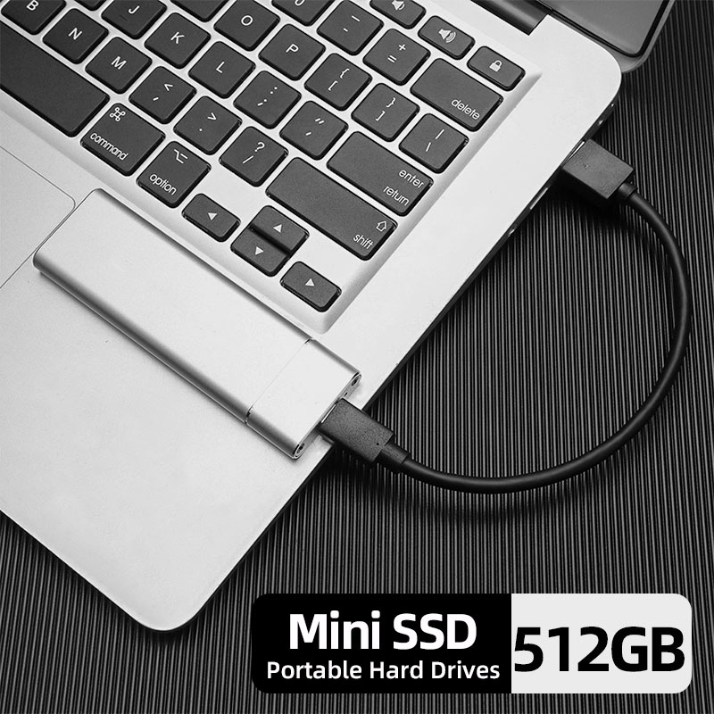 Heoriady- SSD 512GB ޴ SSD USB 3.1 c, ָ..